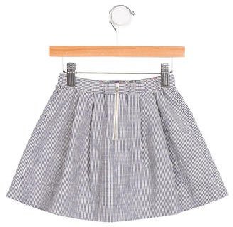 Bonpoint Girls' Striped A-Line Skirt