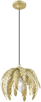 Thumbnail for your product : Livex Lighting Livex Acanthus 1 Lt Winter Gold Mini Pendant