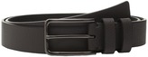 Thumbnail for your product : Calvin Klein 35mm Large Grain Shrunken Leather Belt with Two Loops Men's Belts
