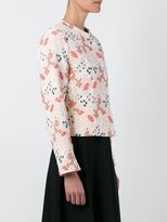 Thumbnail for your product : Vanessa Bruno brocade jacket - women - Cotton/Polyamide/Polyester - 38