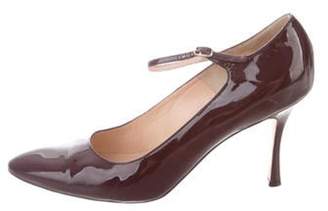 Manolo Blahnik Patent Leather Pointed-Toe Pumps Patent Leather Pointed-Toe Pumps