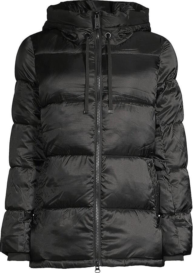 Sam Edelman Drawstring Short Puffer Jacket ShopStyle