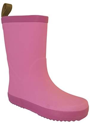 Möve Girls Wellie, Gummistiefel Cold lined rubber boots long length Pink Pink (520/Dusty Pink) Size: 35 EU