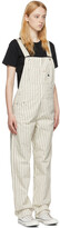 Thumbnail for your product : Carhartt Work In Progress Beige & Black Cotton Overalls