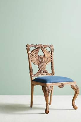 Anthropologie Handcarved Menagerie Armchair
