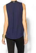 Thumbnail for your product : Juicy Couture Tinley Road Leather Patch Top