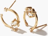 Thumbnail for your product : Suzanne Kalan Diamond, Topaz & 14kt Gold Earrings