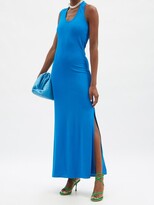 Thumbnail for your product : Proenza Schouler Cutout Crepe Maxi Dress