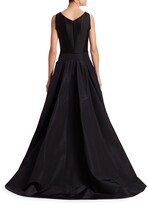 Thumbnail for your product : Carolina Herrera Flared Silk Gown