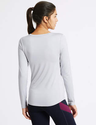 Marks and Spencer Quick Dry Long Sleeve Top