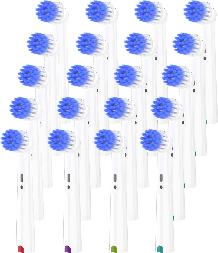Compatible with Oral B Electric Toothbrush Replacement Toothbrush Brush Heads, Soft Toothbrush Head for OralB Sensitive Gum Care