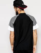 Thumbnail for your product : The Ragged Priest Raglan T-Shirt With Mosiac Sleeves