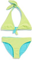 Thumbnail for your product : Tucker + Tate Reversible Two-Piece Swimsuit (Big Girls)