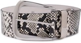 Thumbnail for your product : B-Low the Belt Snakeskin Print Belt