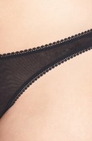 Thumbnail for your product : OnGossamer 'Hip-G' Mesh Thong (Plus Size)