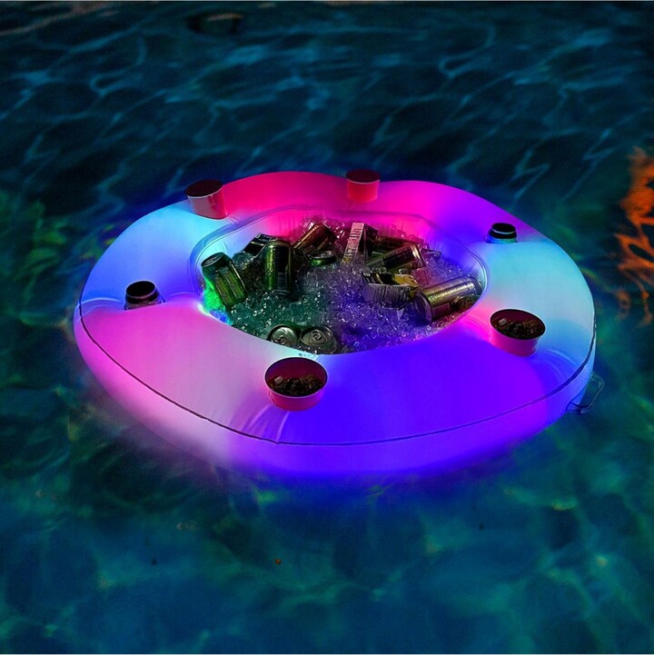 PoolCandy Illuminated Led Inflatable Floating Bar 7 Piece Set ShopStyle