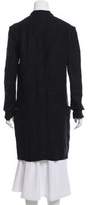 Thumbnail for your product : Isabel Marant Woven Knee-Length Coat
