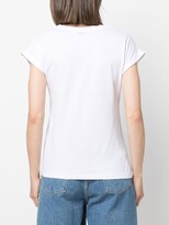 Thumbnail for your product : Liu Jo studded graphic-print T-shirt
