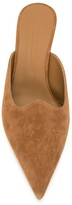 Thumbnail for your product : Le Monde Beryl Kitten-Heel Mules