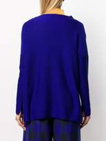Thumbnail for your product : Daniela Gregis stand up collar jumper