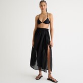 Thumbnail for your product : J.Crew Cotton voile side-tie beach skirt