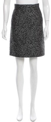 Balenciaga Jacquard Knee-Length Skirt
