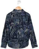 Thumbnail for your product : Little Marc Jacobs Boys' Printed Denim Shirt
