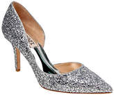 Thumbnail for your product : Badgley Mischka Daisy Glitter Pointed Toe Heels