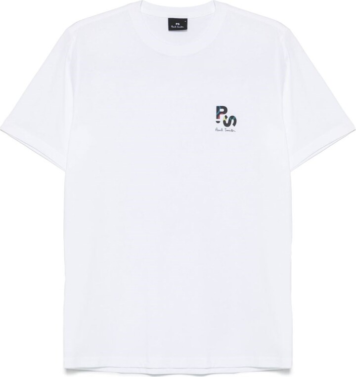 Paul Smith Logo Cotton T-Shirt