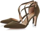 Thumbnail for your product : Linea Cayley Cross Strap Two Part Court Shoes