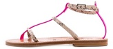 Thumbnail for your product : K. Jacques Gina Neon Flat Sandals
