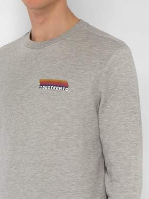 A.P.C. Electronic Cotton Blend Sweatshirt - Mens - Grey