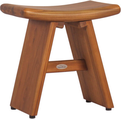 Aqua Teak Asia-Bjön 18" W Teak Shower Bench