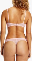 Thumbnail for your product : Calvin Klein Sheer Tropical Unlined Triangle Bra, Pale Orchid