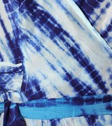 Thumbnail for your product : Anna Kosturova Exclusive to Mytheresa Tie-dye silk maxi dress