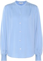 Thumbnail for your product : Vince Stretch-silk blouse
