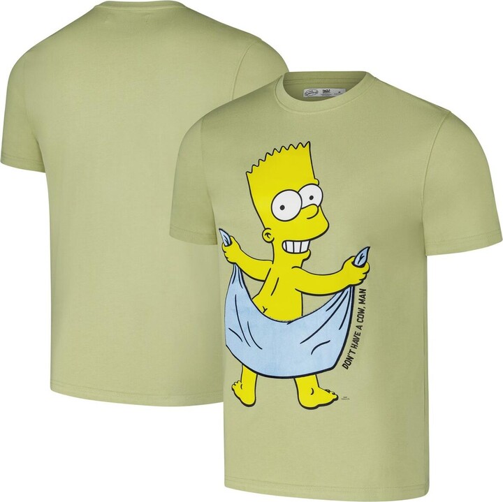 Freeze Max Men's Green The Simpsons Fresh T-Shirt