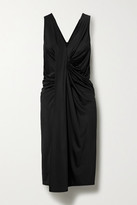 Thumbnail for your product : By Malene Birger Vella Draped Satin-jersey Dress
