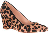 Thumbnail for your product : J.Crew Collection Martina calf hair wedges