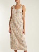 Thumbnail for your product : Carl Kapp - Right Wing Cotton-blend Dress - Pink Multi