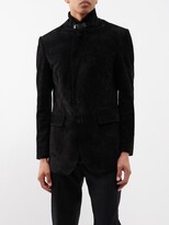 Thumbnail for your product : Tom Ford High-neck Suede Jacket