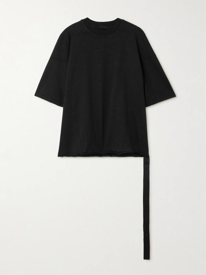 Rick Owens Walrus Oversized Cotton-jersey T-shirt - Black