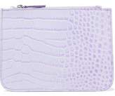 Thumbnail for your product : Iris & Ink Blake Croc-Effect Leather Pouch