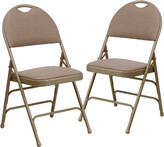 Thumbnail for your product : Inbox Zero Eleanne Extra Large Ultra-Premium Triple Braced Folding Chair