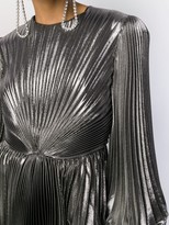 Thumbnail for your product : Gucci Balloon-Sleeve Pleated Lamé Gown