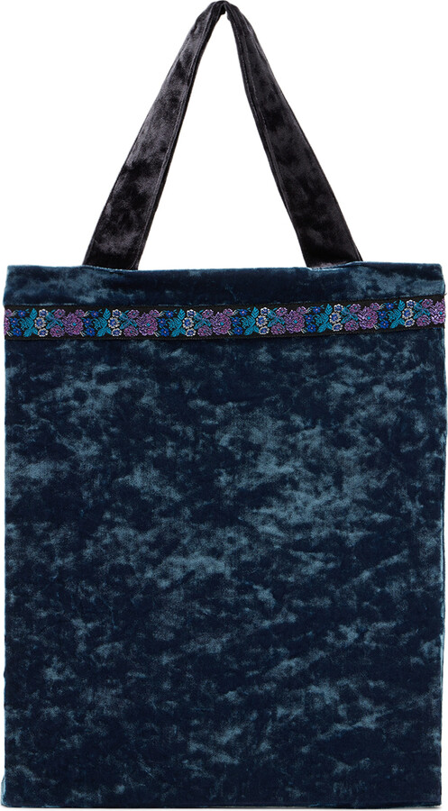 ANNA SUI MINI SSENSE Exclusive Kids Blue Halloween Tote