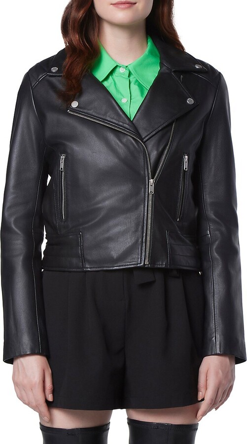 Andrew Marc Grange Leather Jacket - ShopStyle