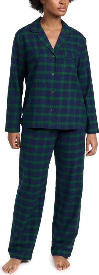 Eberjey Flannel Long Pj Set