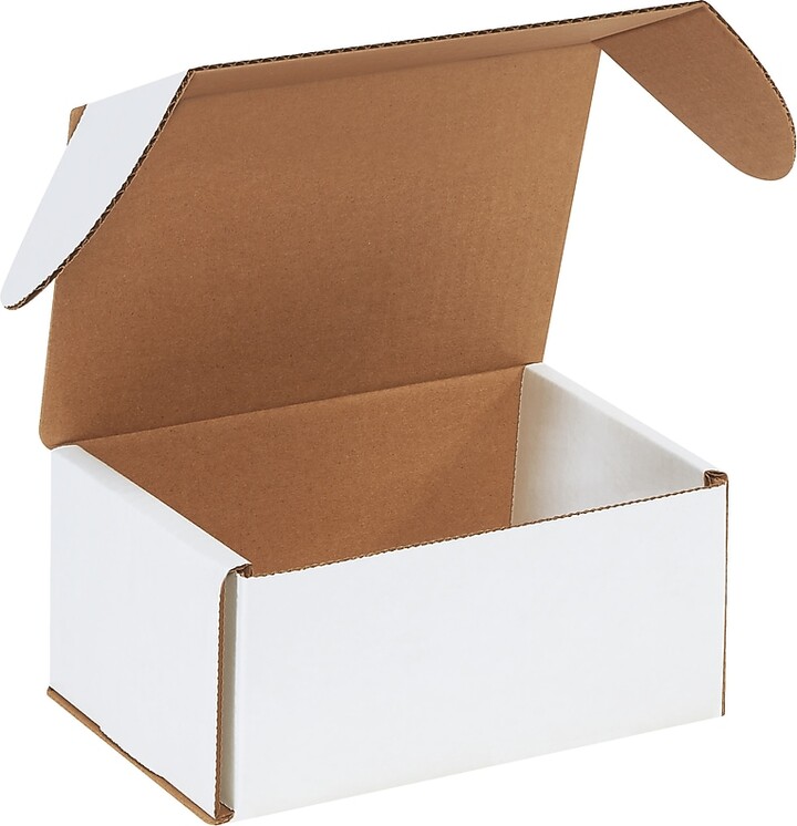 Unbranded 7.63" x 5.44" Literature Mailer, White, 25/Bundle (MEZ753)