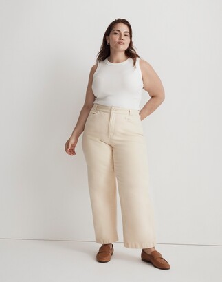 Petite Garment-Dyed Low-Slung Straight Cargo Pants